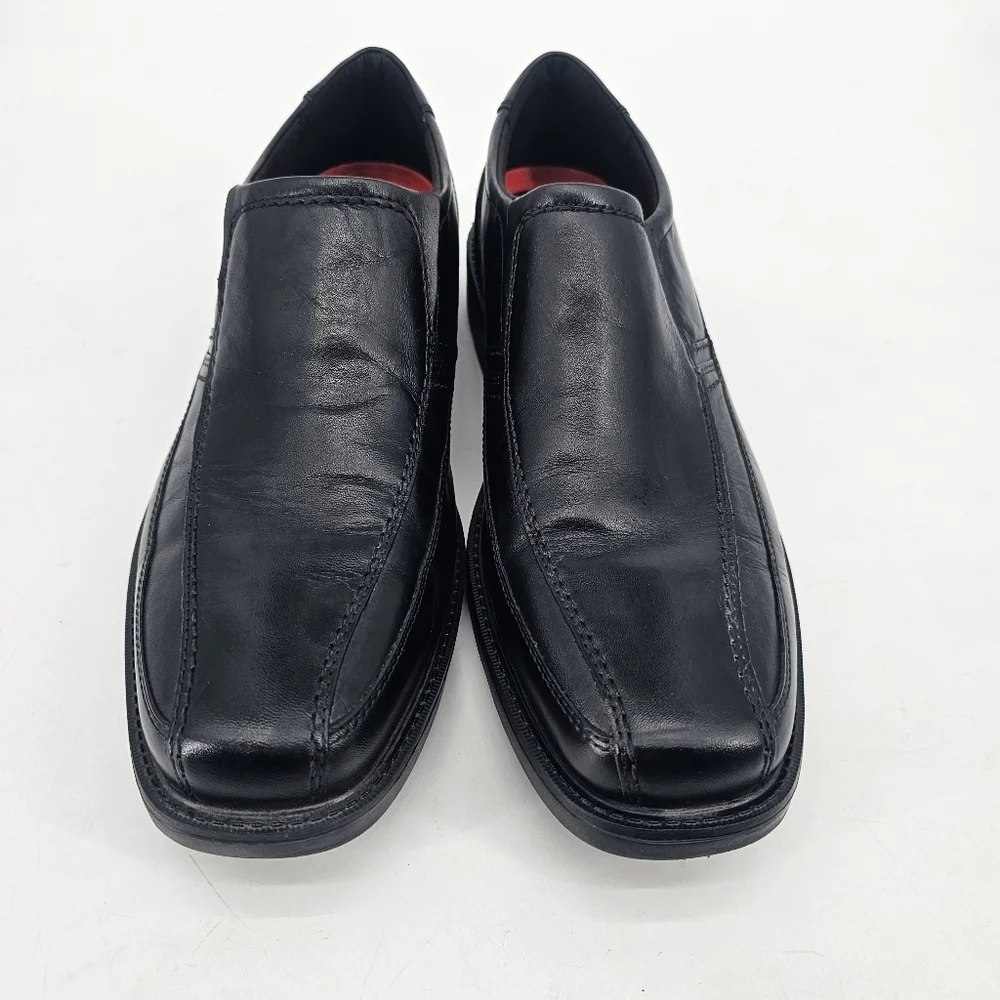 Rockport Classic Tradition Bike Toe Slip-On Black Mens Size 13 A13019